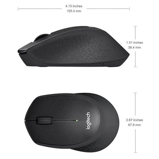 🚚พร้อมจัดส่งทันที Logitech M331 Silent Plus Wireless Mouse (เมาส์ไร้สาย ไร้เสียงรบกวน)
