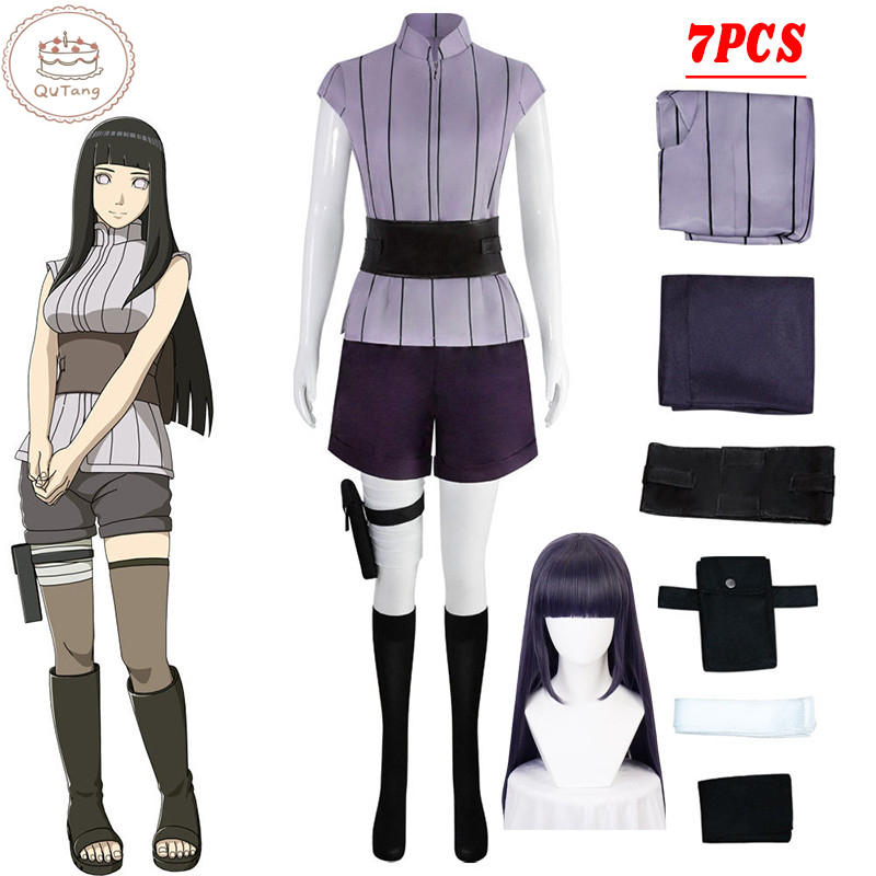 Holoun Hinata Hyuga Cosplay คอสเพลย์เครื่องแต่งกายอะนิเมะญี่ปุ่น Uzumaki Hinata