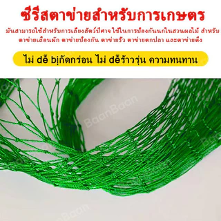 อวนล้อมไก่ 100ม ตาข่ายไนล่อน ตาข่ายกันนก อายุการใช้งาน ทนนาน ตาข่าย 3นิ้ว รั้วตาข่าย อเนกประสงค์