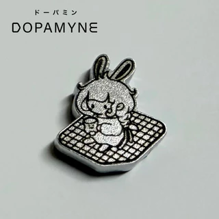DOPAMYNE X HUUYAOW | ลูกร่อนผงมัทฉะ น้องโดพา+น้องมีน , น้องหูยาว SUS304 food grade 2x2cm หนา 5mm