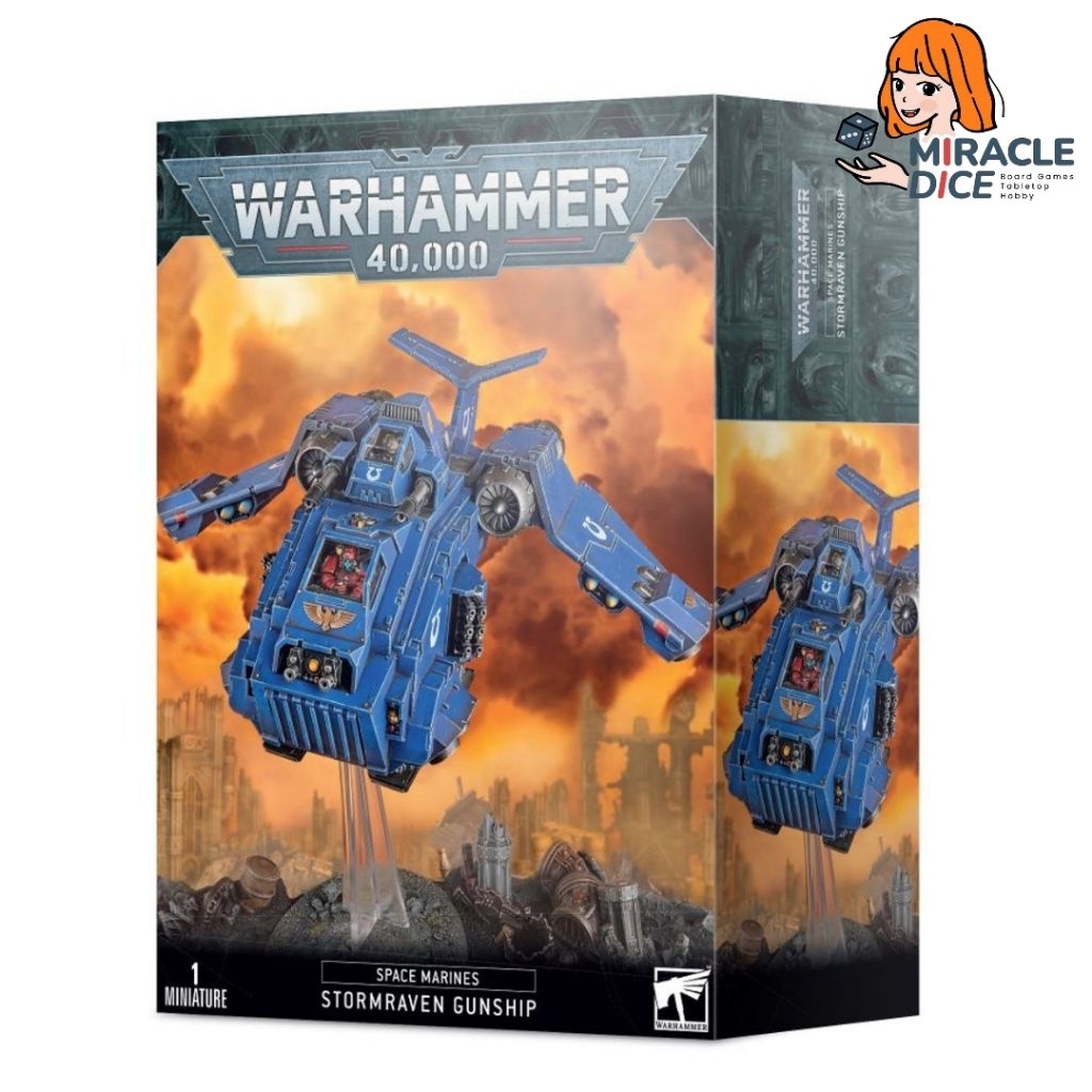 [พร้อมส่ง] Warhammer 40K : Space Marines : Stormraven Gunship
