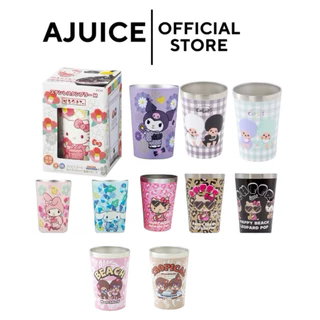 ส่งด่วน💚🇯🇵นำเข้าจากญี่ปุ่น แก้ว 2 ways Sanrio cup /แก้วม่อนชิ แก้วเก็บร้อนเย็น