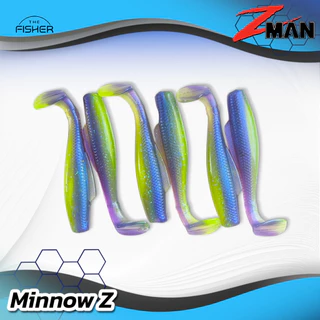 A12 เหยื่อปลายาง Z-Man รุ่น MINNOW ขนาด 3 นิ้ว (1ซอง 6ตัว)