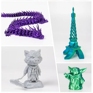 <COD>วัสดุการพิมพ์ 3D Filament PLA+ เส้นใยพลาสติก ใช้กับเครื่องพิมพ์ 3 มิติ 1.75mm 1kg