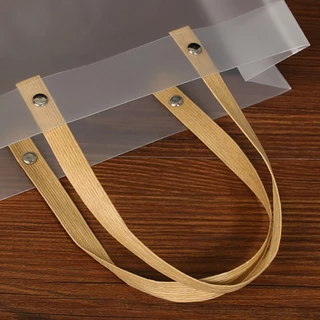 ถุงของขวัญ PVC กึ่งโปร่งใส ถุงใส่ของชำร่วย ดีไซน์พรีเมียม สำหรับของรับไหว้ ของฝาก งานแต่ง