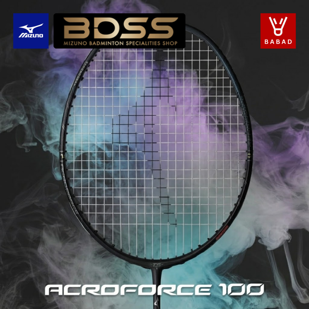 [พร้อมส่ง] MIZUNO ACROFORCE 100 4ug6 BDSS JP Code ไม้แบดมินตันจากญี่ปุ่น (ประกัน 3 เดือน)