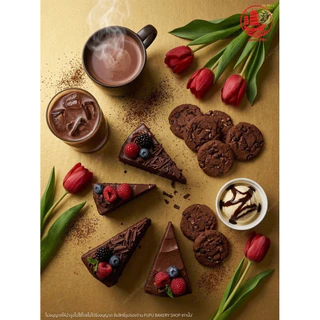 โกโก้ดัทช์ ช้อยส์ ดาร์ก Dark 🍫🍩🍪ขนาด 420 กรัม Cocoa Dutch Choice Dark Fat-Reduced