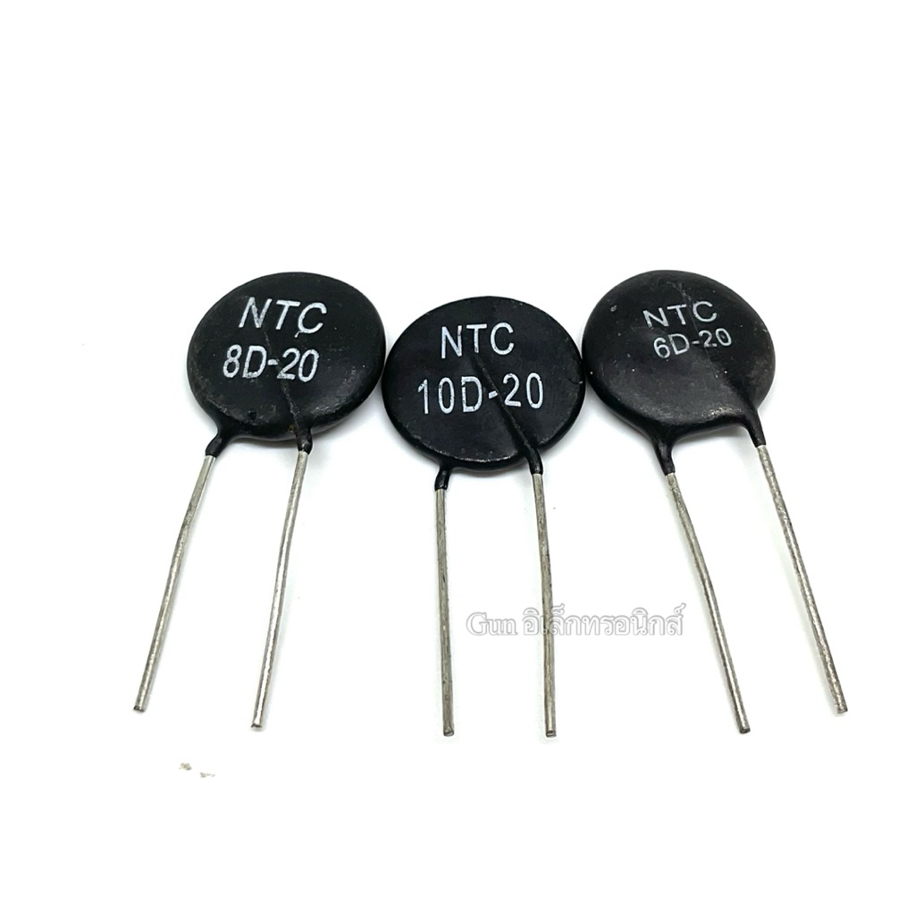 NTC 5D-20 6D-20 8D-20 20D-20 47D-20 120D-20 NTC Thermistor Resistor เทอร์มิสเตอร์ ตัวต้านทาน อุณหภูม