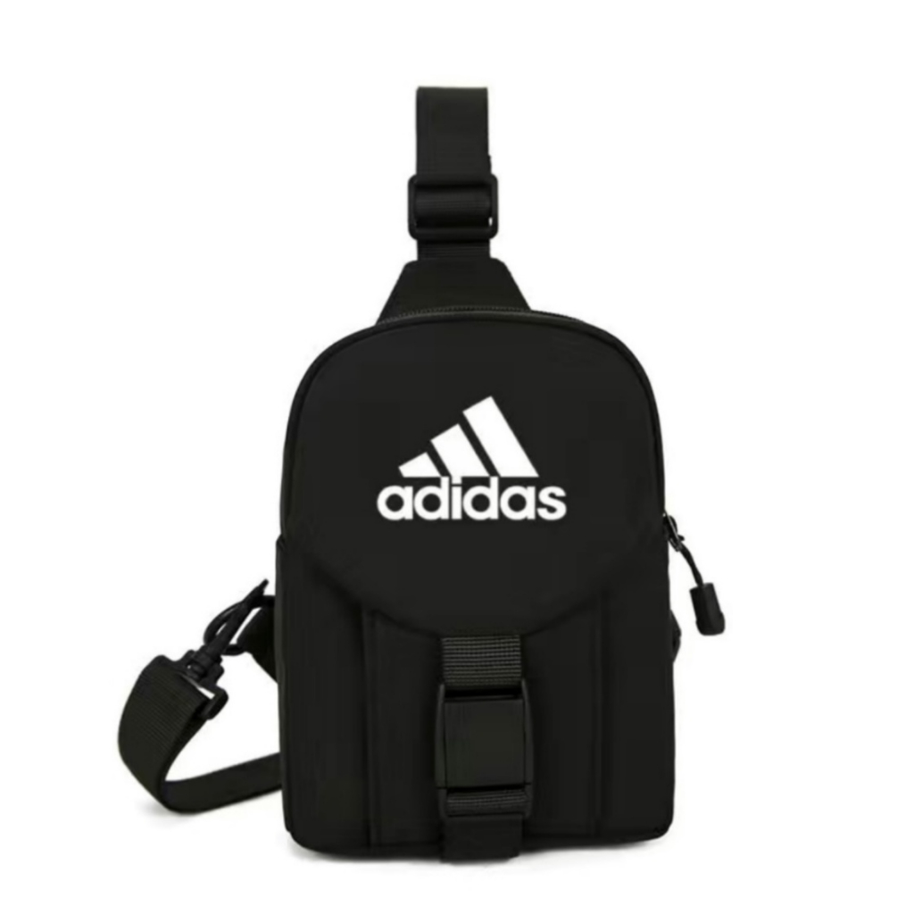 Adidasสไตล์ใหม่ กระเป๋าสำหรับใส่โทรศัพท์มือถือ กระเป๋าคาดเอว คาดหน้าอก กระเป๋ากีฬาสำหรับผู้ชายผู้หญิง
