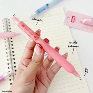 ปากกาเจลหัวลูกลื่น 2 ชั้น Oniso Soda Pop กับ Blossom 0.5MM ด้ามจับมีกลิ่นหอม
