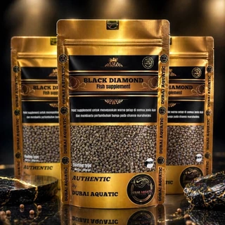 BLACK DIAMOND อาหารเสริมปลาโดย DUBAI AQUATIC - BLACK DIAMOND เพื่อกระตุ้นการเติบโตของ ดอกและบั้ง