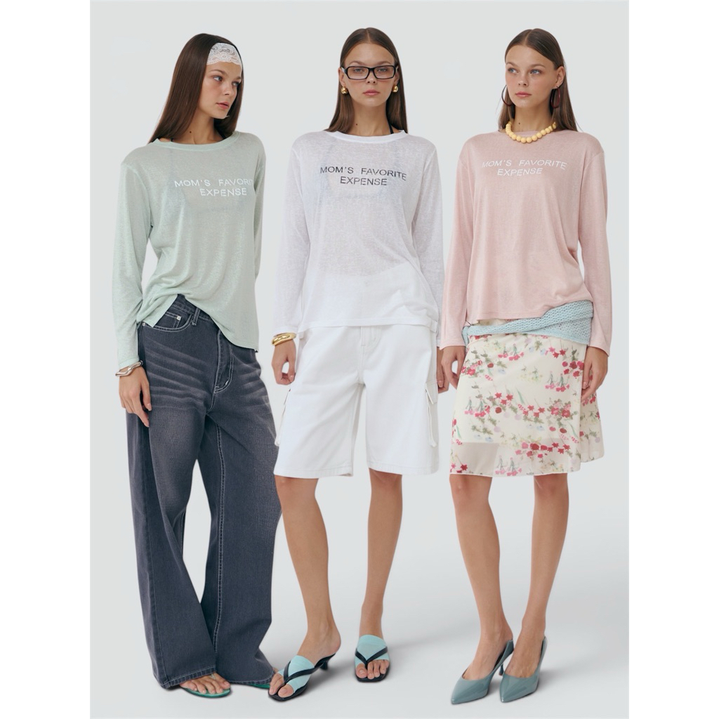 เสื้อ CHAMNIII รุ่น Calm longsleeve