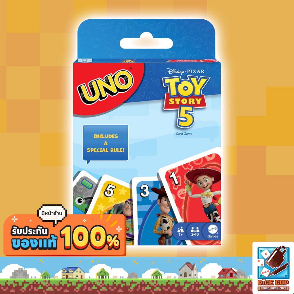 [ของแท้] UNO Toy Story 5 Board Game