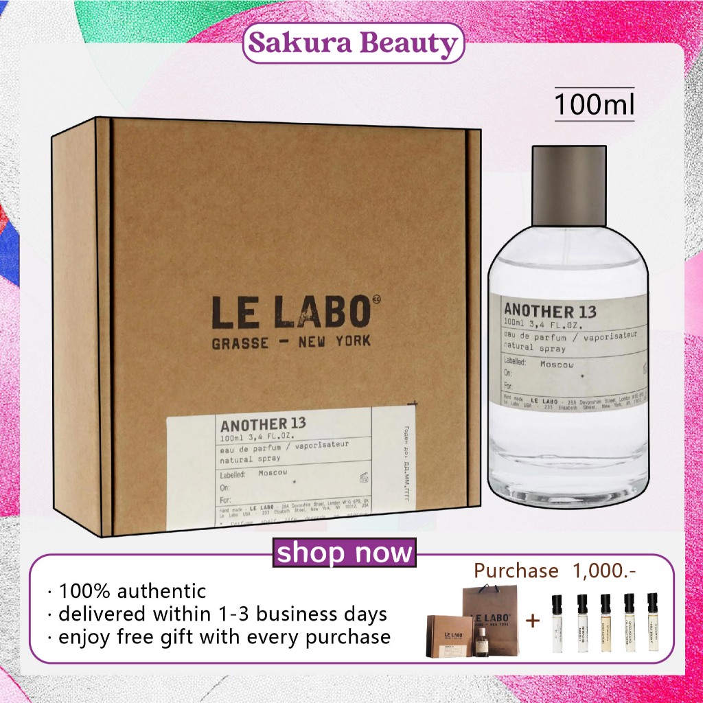Le Labo 13 AnOther 26 the Matcha 33 Santal 22 Bergamote 13 AnOther 29 The Noir 19 Baie 10 Gaiac 100ml