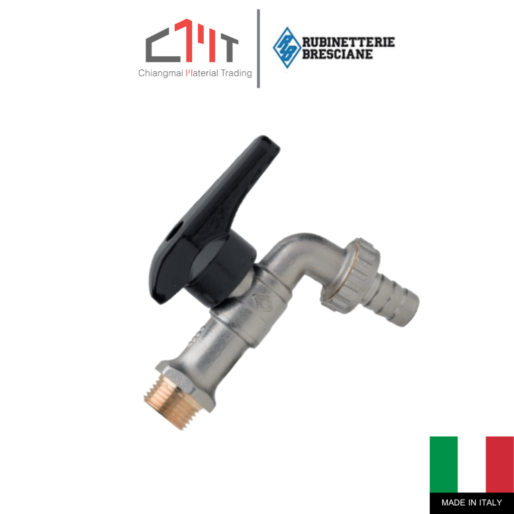 RB - ก๊อกบอลสนาม ขนาด 1/2" - 3/4" - 1" Model ERO-SFER 4904  (MADE IN ITALY)