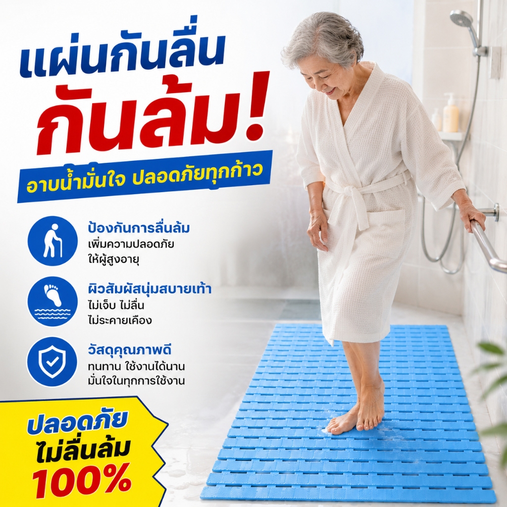 ยางกันลื่น PVC แผ่นรองพื้นกันลื่น กันลื่น แผ่นกันลื่น แผ่นกันลื่นห้องน้ํา ยางกันลื่นในห้องน้ํา พรมเช็ดเท้าซับน้ําได้ดี