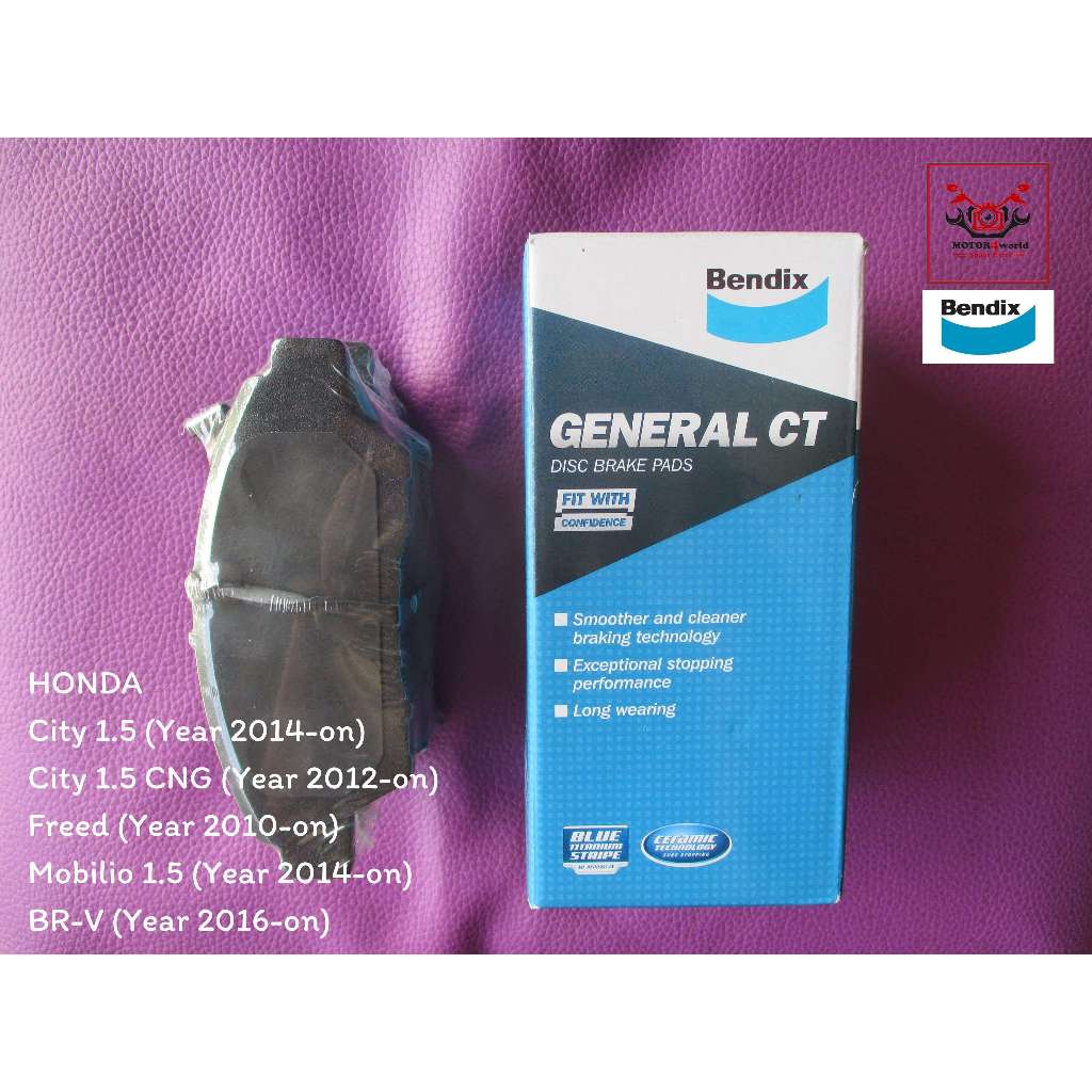 HONDA CITY 1.5 (2014-on) CITY 1.5CNG (2012-on) FREED (2010-on) MOBILIO 1.5 (2001-on) BR-V (2016-on) 