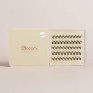 ขนตากาวในตัวพรีเมี่ยม บาลูเอมิ 100 ช่อ (รายวัน) balooami self-adhesive cluster lashe *ต้องใช้คู่กับเจลล็อกขนตาบาลูเอมิ