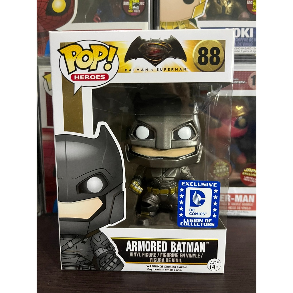 [RARE] ฟิกเกอร์ Funko Pop DC #88 Armored Batman : Batman v Superman