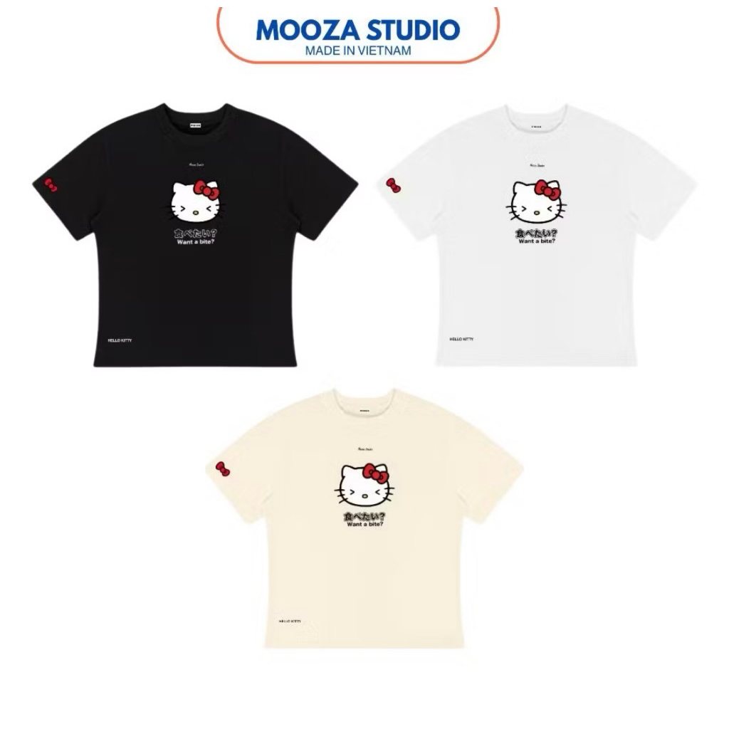 ส่งต่อเสื้อ Baby Tee Hello Kitty MOOZA STUDIO