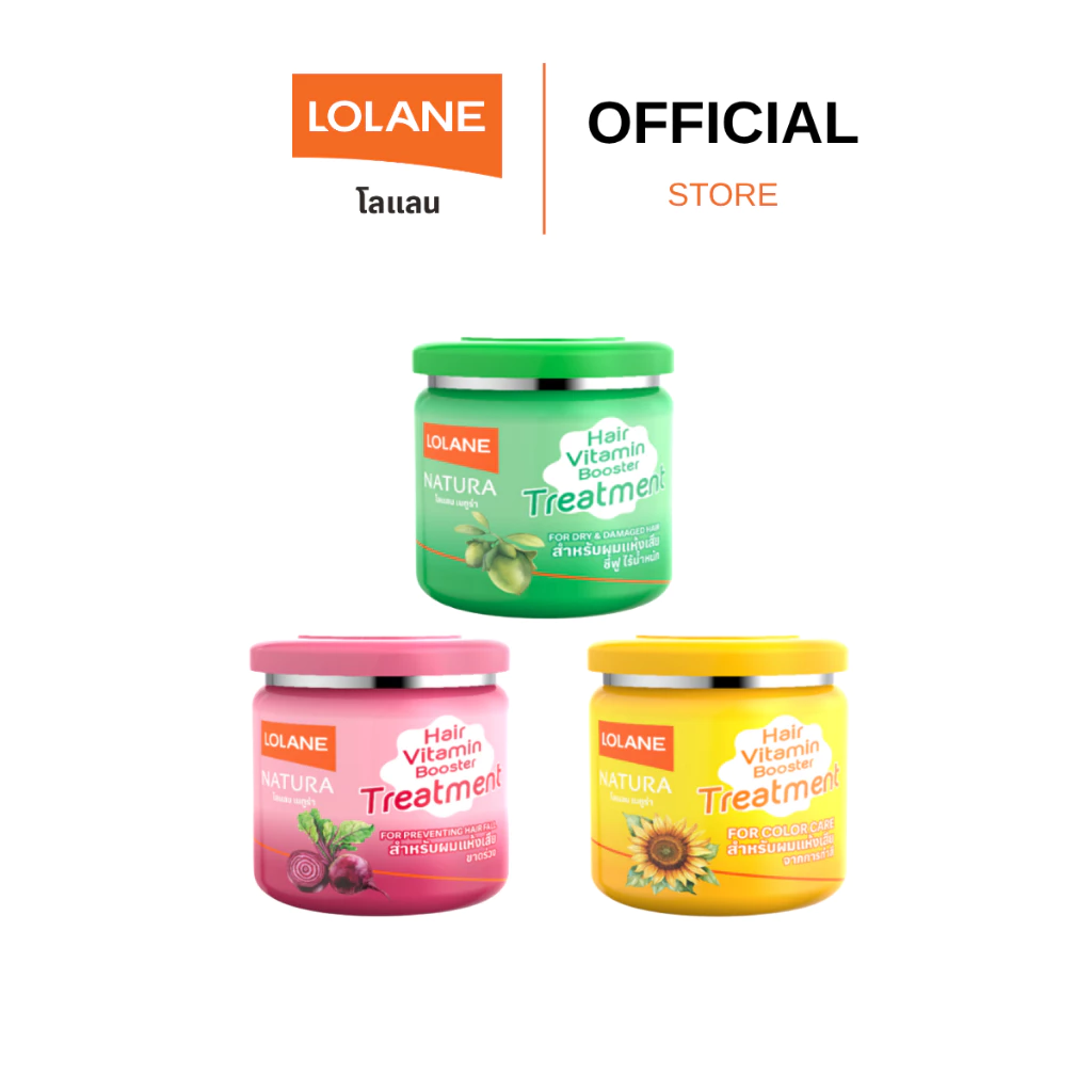 NEW โลแลน เนทูร่า ทรีทเมนท์ (ครีมหมักผม) ทุกขนาด 100/250/500 กรัม