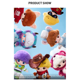 (ใช้Codeลดได้) พร้อมส่งด่วน🚛🔥 พวงกุญแจดีมู่พิกซ่าร์คอลล่าสุด-DIMOO WORLD x PIXAR แบบสุ่ม/เช็คการ์ด
