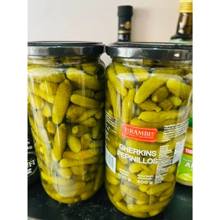 LARAMBLA GHERKINS PEPINILLOS แตงกวาดองลูกเล็ก 700g.