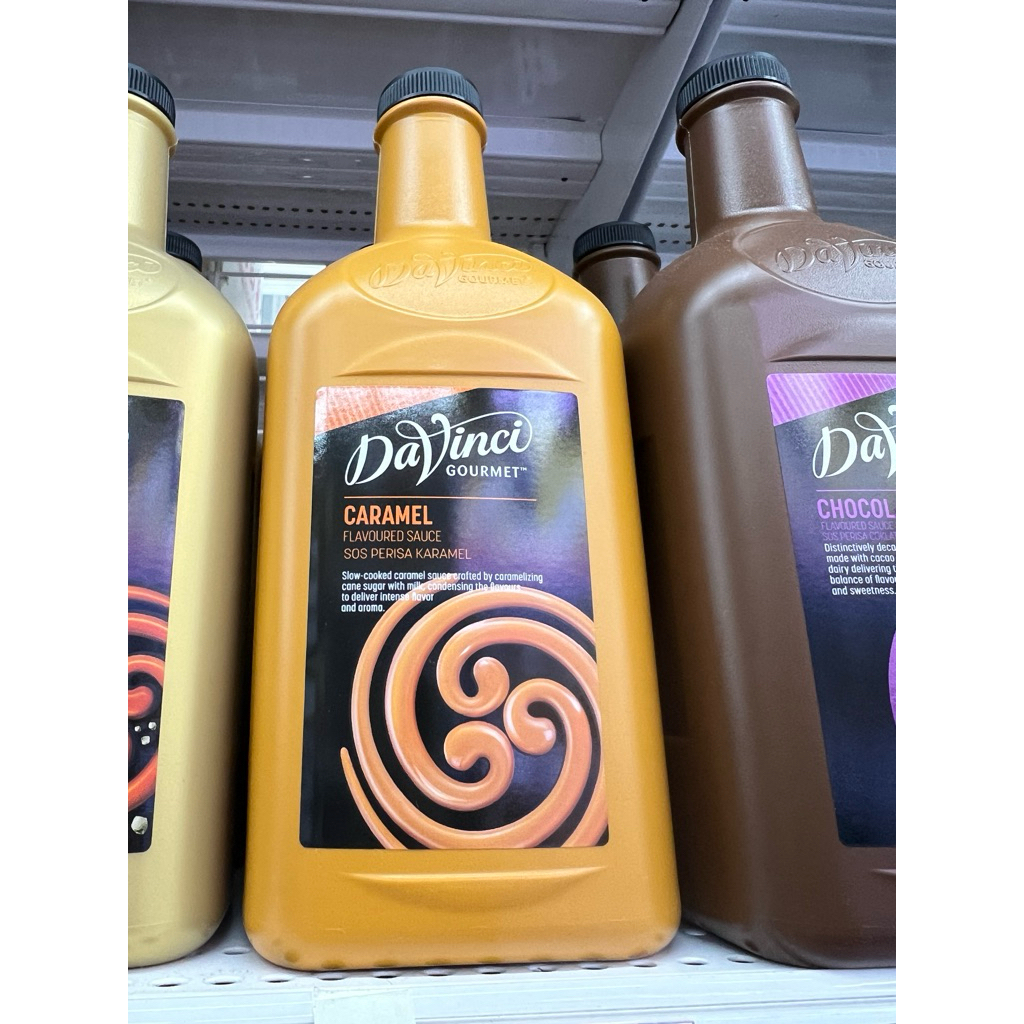 🍯2L ดาเวนชี่ ซอสคาราเมลเข้มข้น DaVinci Caramel Sauce ซอสแต่งหน้าเครื่องดื่ม กลิ่นหอมละมุนนำเข้าจากมา