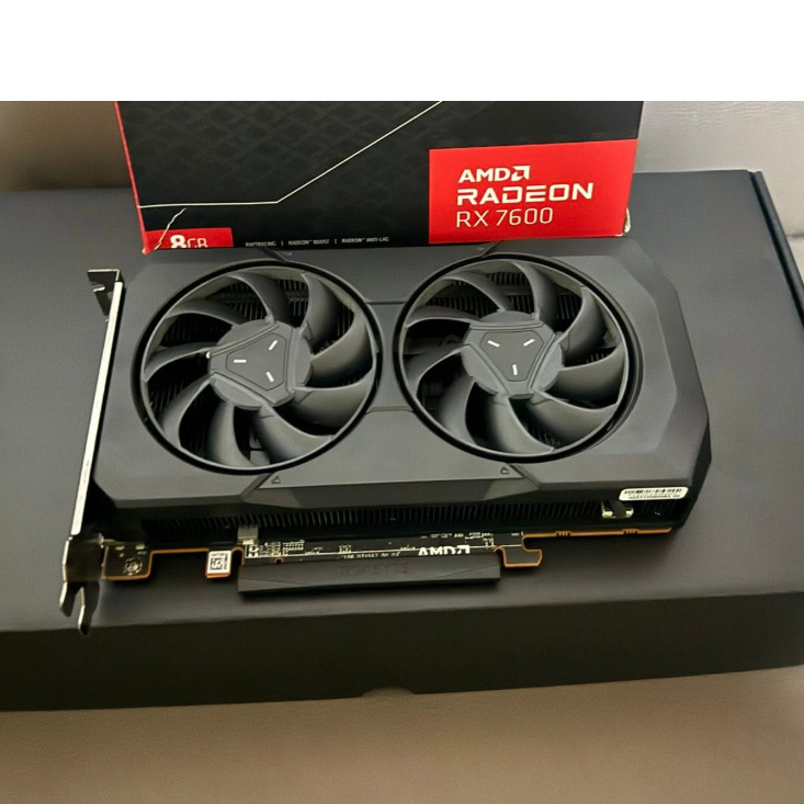 XFX RADEON RX 7600 Gaming Card 8GB GDDR6