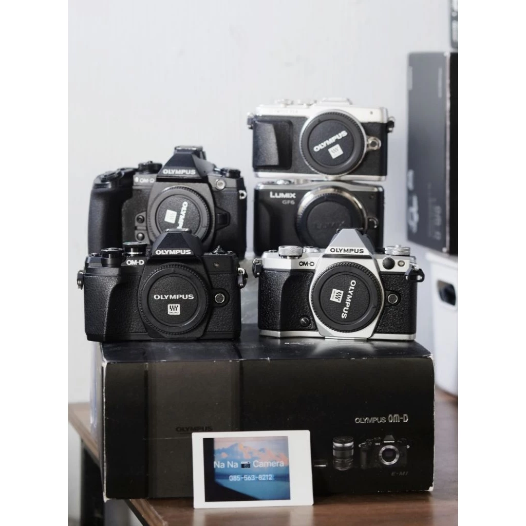 บอดี้กล้อง OLYMPUS, PANASONIC , Fujifilm ,GF6 , EM1 ,EM5, EM10 , MARK III