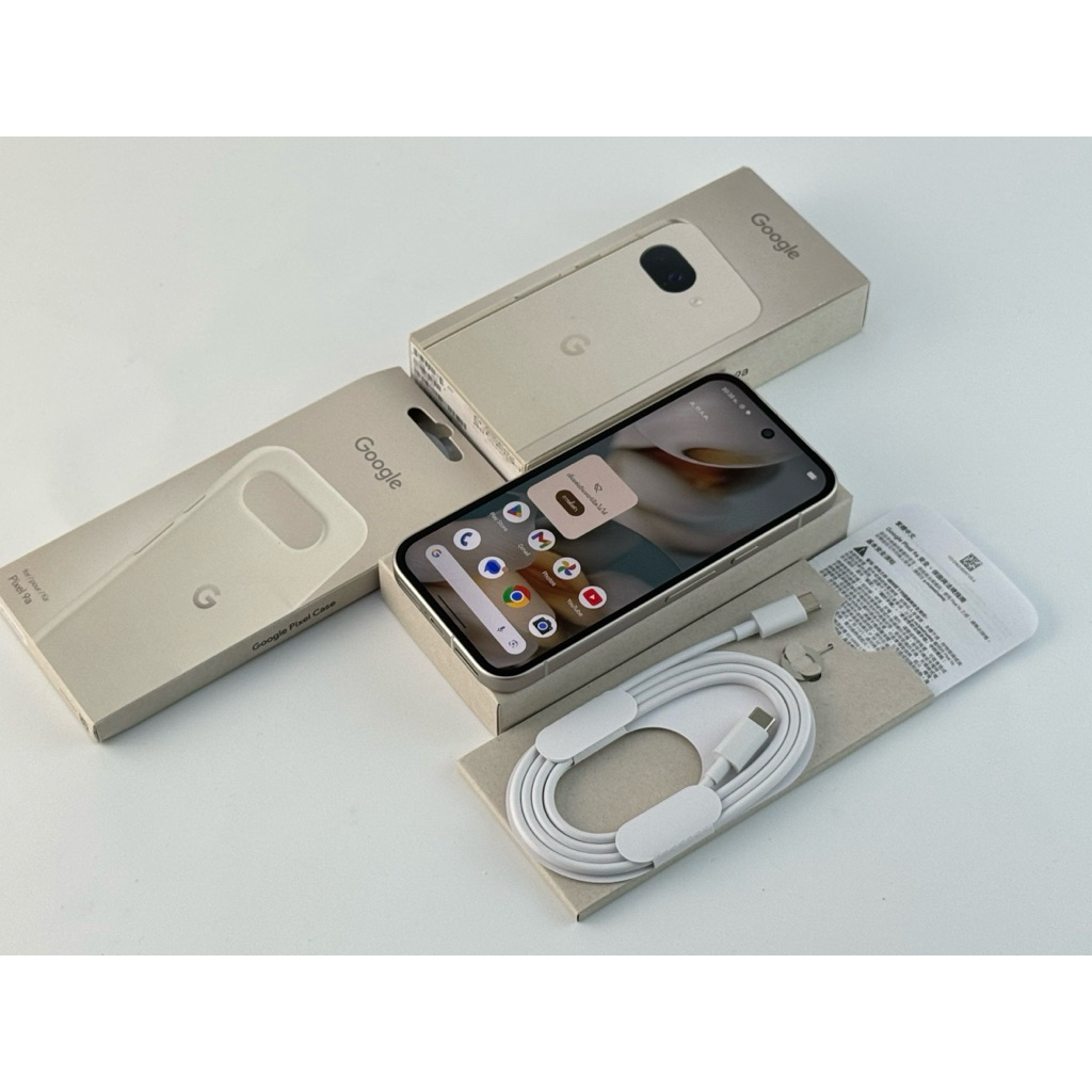 ✅มือสอง✅ Google Pixel 9a 128GB สี Porcelain เครื่องนอก(Model AU) สภาพ 99.99% ครบยกกล่อง + Google Pix