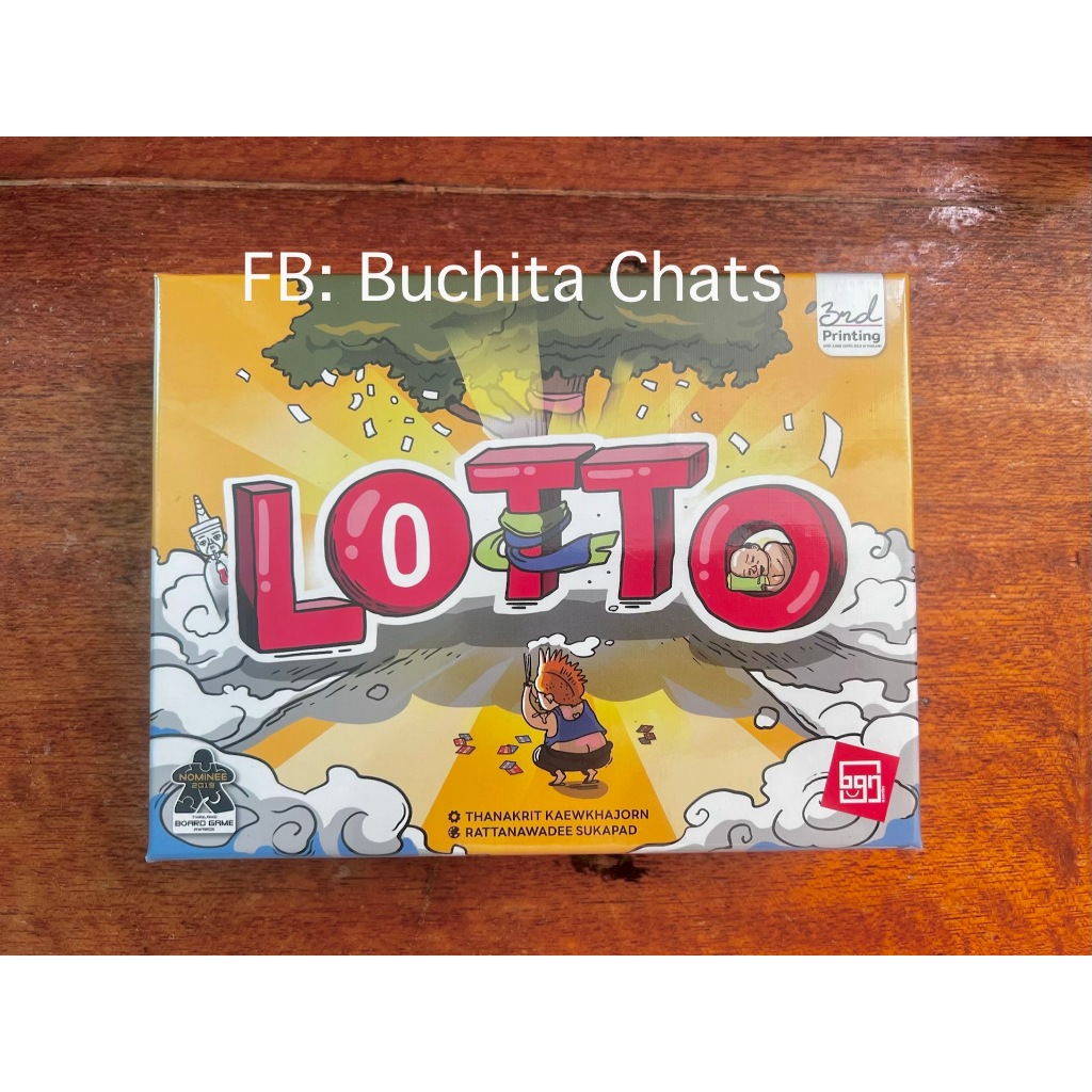 Lotto ล็อตโต้ บอร์ดเกมสนุก เล่นง่าย เล่นกับเพื่อนก็ได้ เล่นกับครอบครัวก็ดี (สภาพดีมาก)