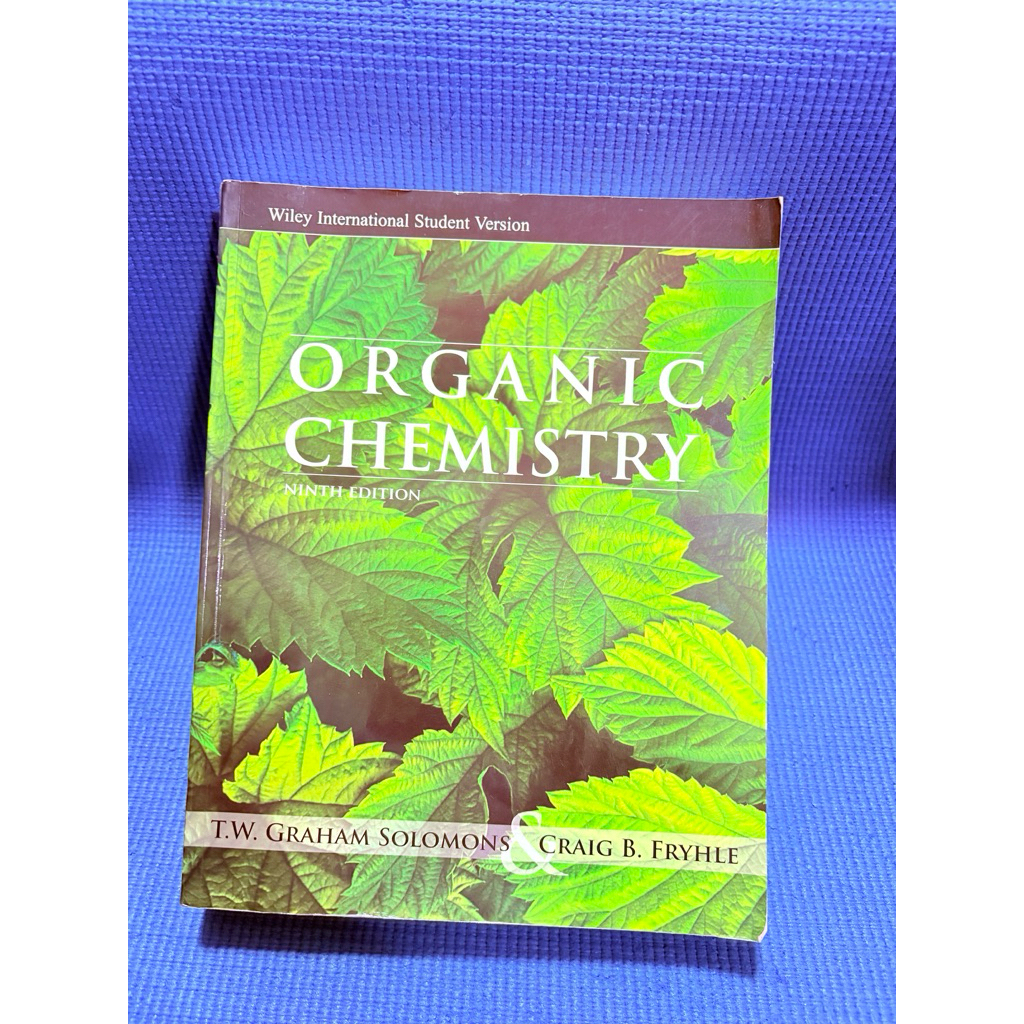ORGANIC CHEMISTRY มือสองตำหนิมุม