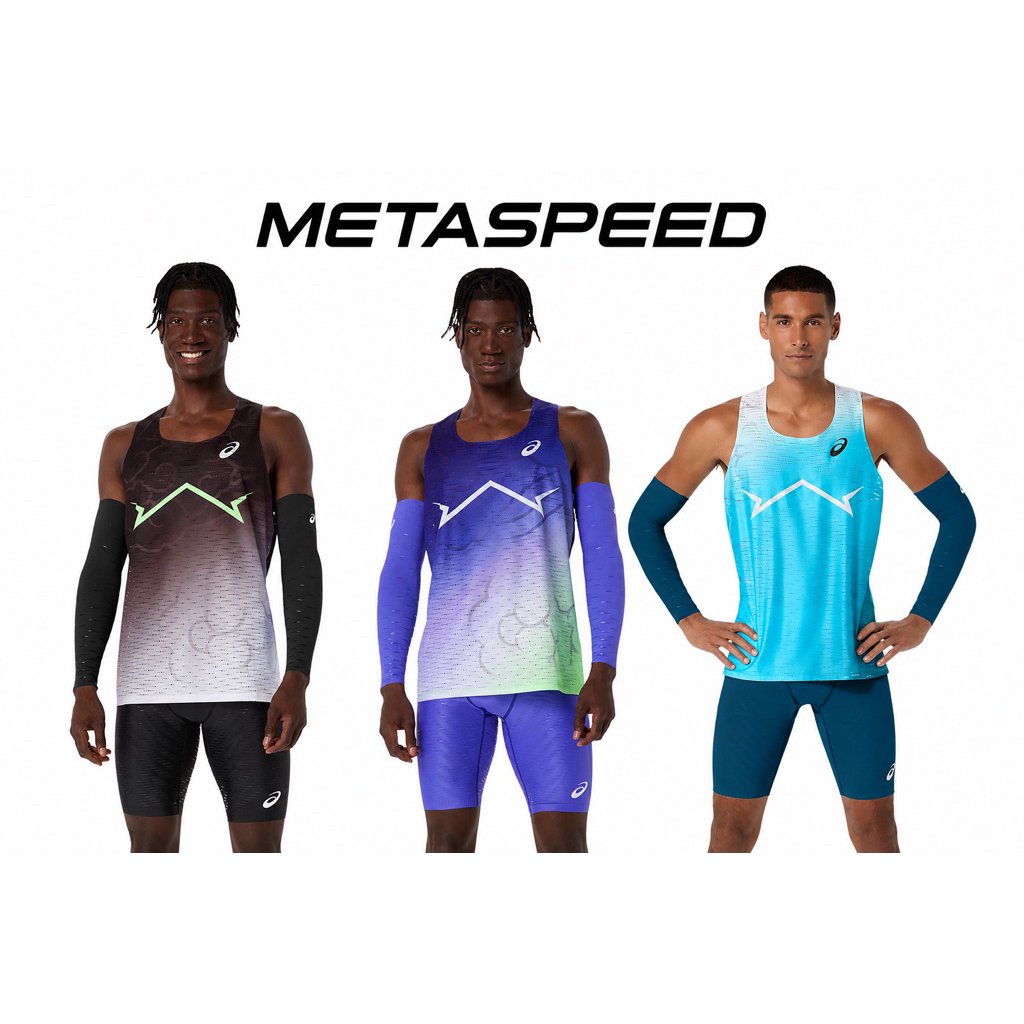 เสื้อกล้ามวิ่ง Asics METASPEED   ⚫️🔵🌐  📌ผ้าเบา แห้งไว ตัวท๊อป เหมาะสำหรับแข่งขัน (Race day)