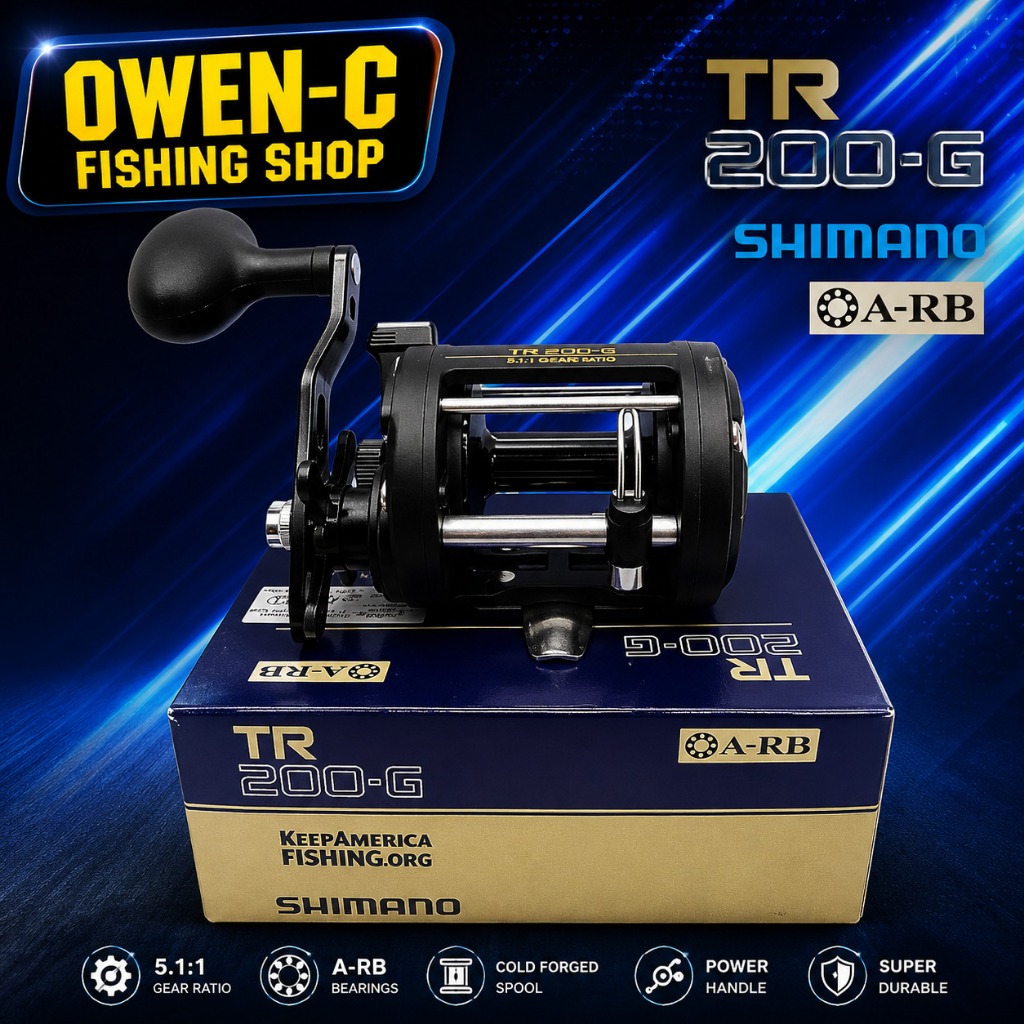 รอกเบทหน้าดิน SHIMANO รอกเบท SHIMANO TR100 - TR200