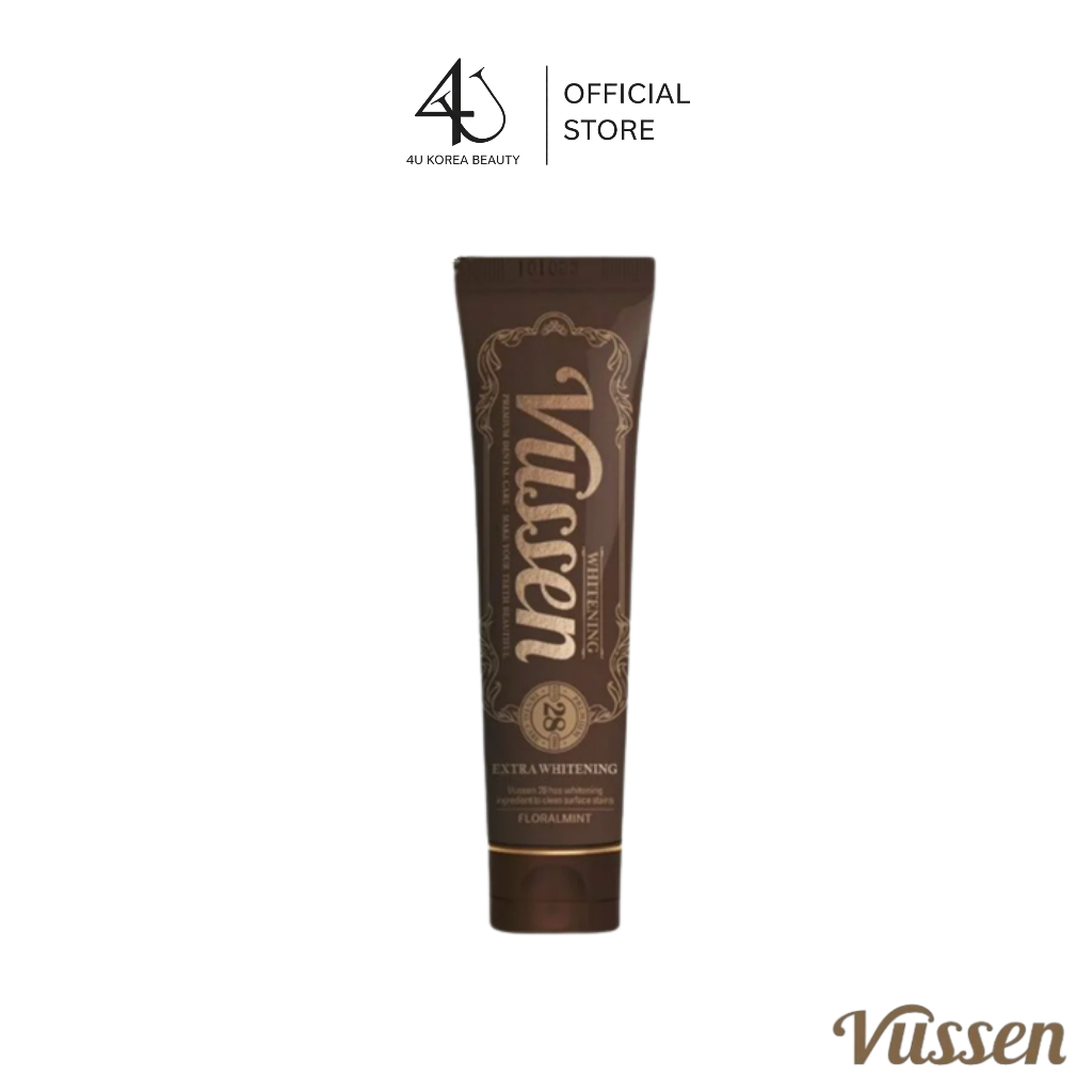 Vussen 28 Advanced Teeth Whitening Paste 80g ยาสีฟัน