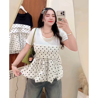 🌈เสื้อคอกลมบอลลูนสาวอวบน่ารัก(จ11)🌈#สาวอวบ