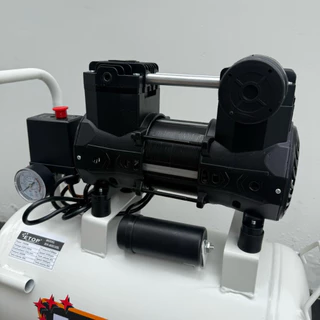 ETOP ปั๊มลม ถังลม ปั๊มลมโรตารี่ ปั๊มลมออยฟรี ขนาด 30 ลิตร กำลัง 1100W มอเตอร์สีเงิน-1500W มอเตอร์สีดำ (สินค้ามีตัวเลือก)
