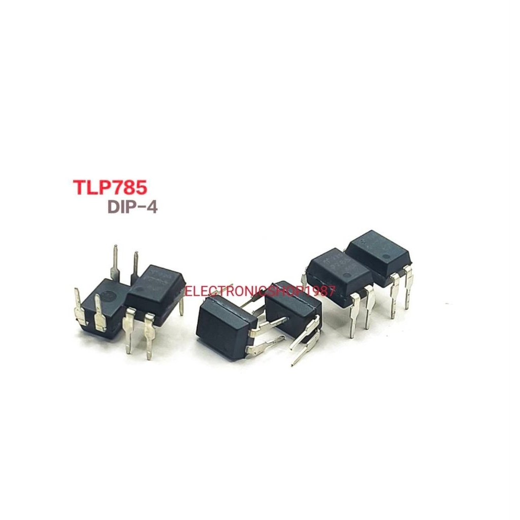 ราคา 1ตัว 👉👉 TLP785  P785 DIP-4  Optocoupler Transistor Output 1 Channel  ออปโต้คอปเปอร์ 785 ไอซีขาล