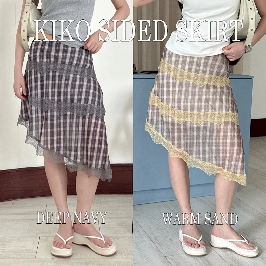 Choosedress A0584 Kiko Sided Skirt กระโปรงสั้นทรงเฉียง