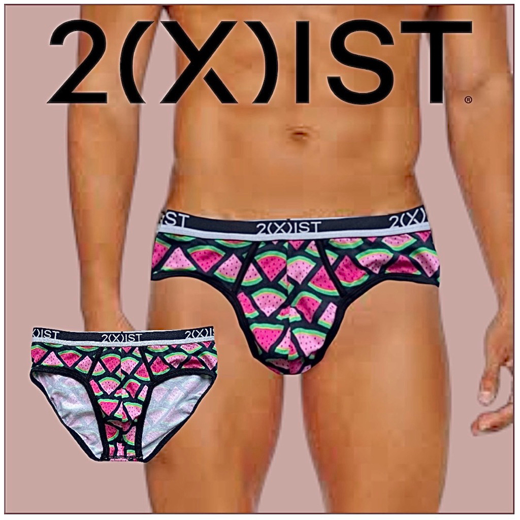 กางเกงในชาย 2(X)IST brief watermelon print size M,L