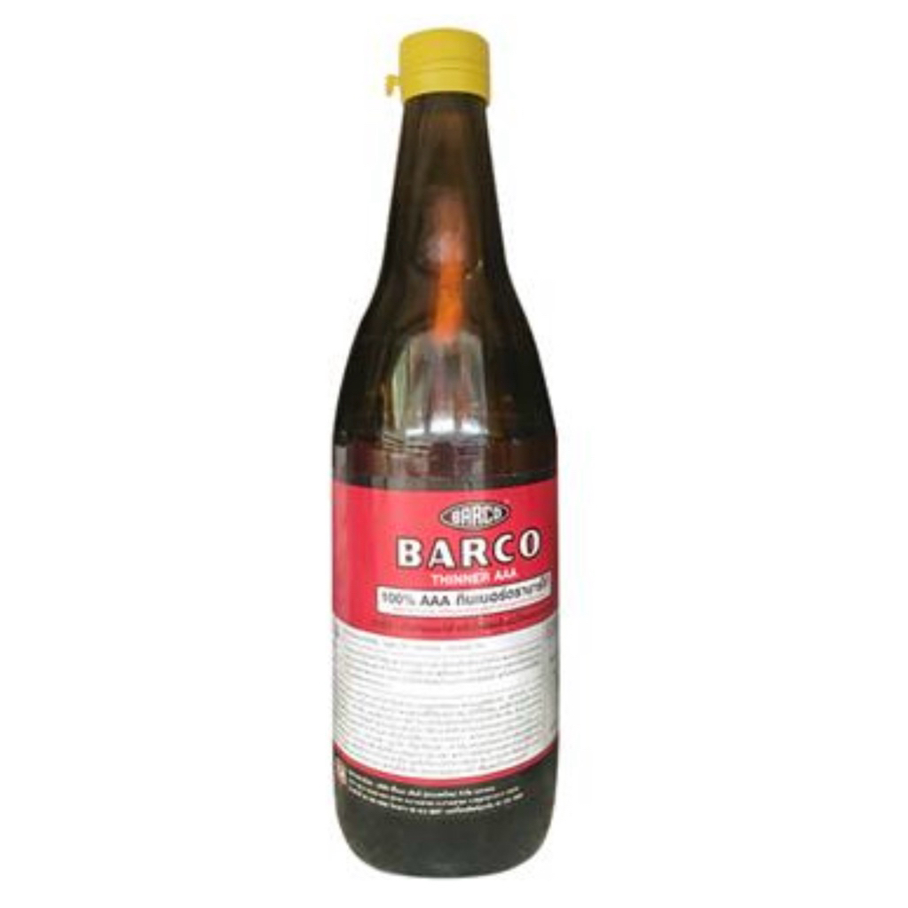 ทินเนอร์ BARCO (บาร์โก้) AAA ทินเนอร์ 3A ขวดใหญ่ (ประมาณ 0.48 ลิตร)