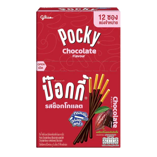 กูลิโกะป๊อกกี้ 9กรัม รสช็อกโกแลต,รสสตรอเบอร์รี่,คุกกี้&ครีม แพค12