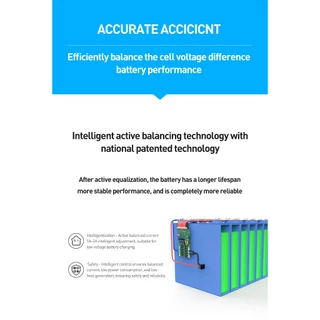 JIKONG JKBMS 40A 8-24S 24-72V Active Balance บอร์ดป้องกันแบตเตอรี่ลิเธียม Li-ion LiFePO₄ LTO ระบบจัดเก็บพลังงานภายในบ้าน