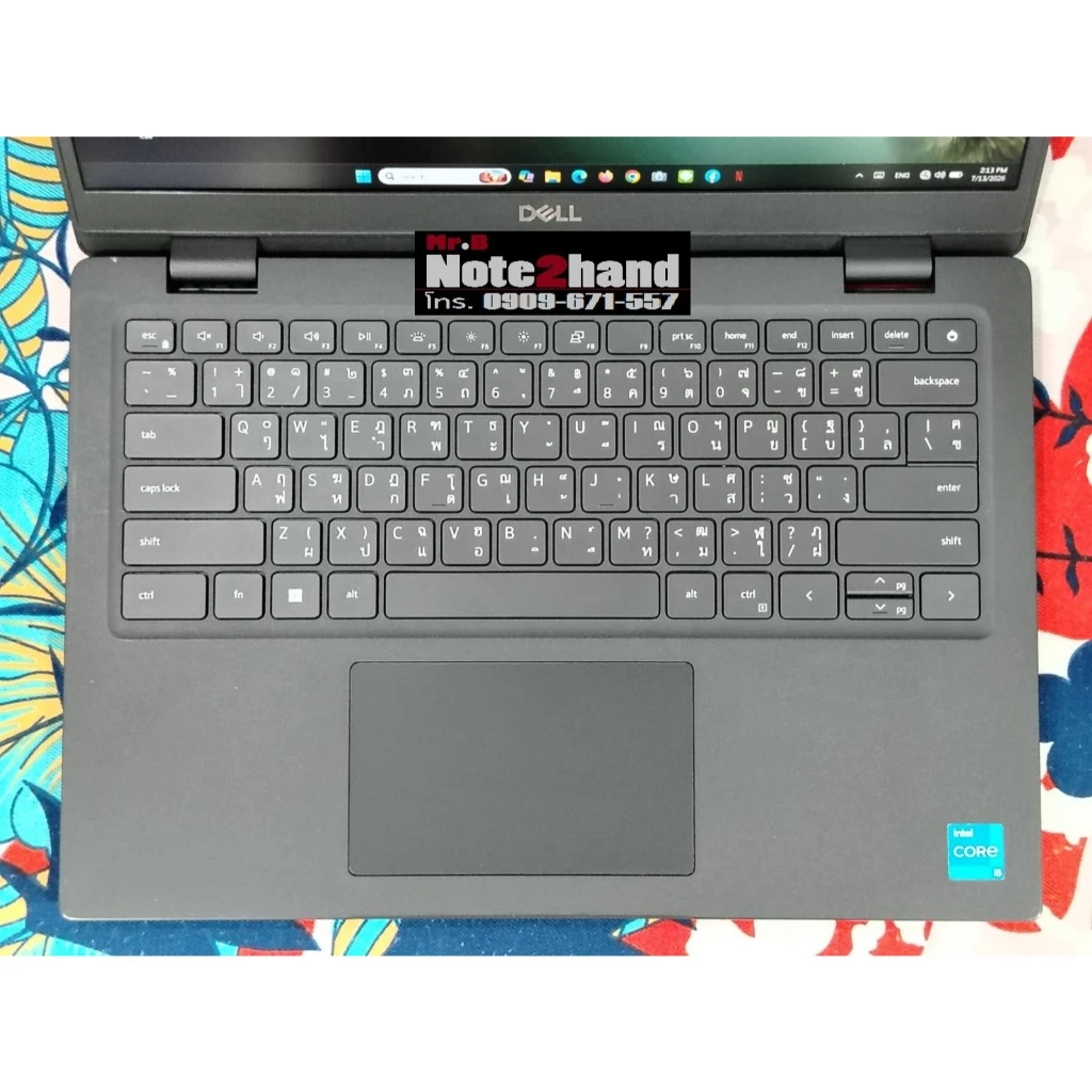 โน๊ตบุ๊คมือสอง DELL Core i5-1235U จอ 14 นิ้ว FHD แรม 8GB SSD 512GB thumbnail 6