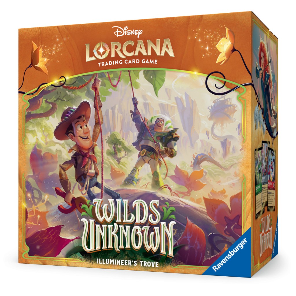 [พร้อมส่ง/ของแท้100%] Disney Lorcana: Wilds Unknown Illumineer's Trove (Set 12) การ์ดดีสนีย์ ลอร์คานา