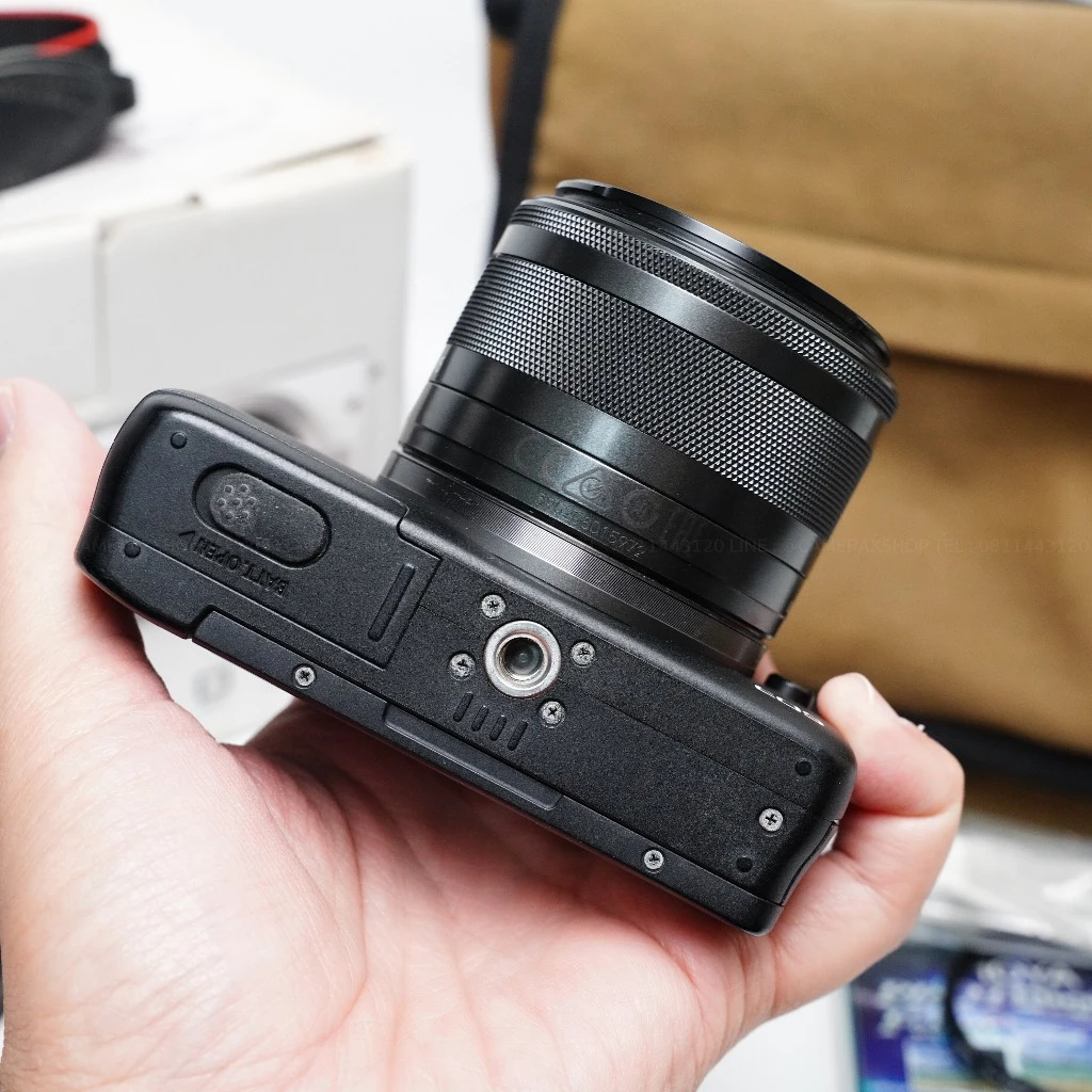 Canon M10 อดีตประกันศูนย์ สภาพดี มีกล่อง ของแถมเพียบ thumbnail 10