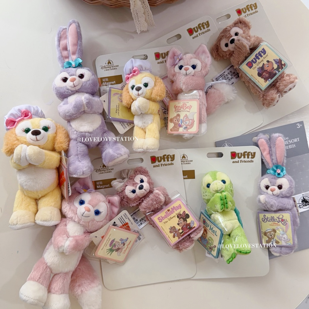 พร้อมส่ง🧺🧸ตุ๊กตาเกาะกระเป๋า duffy and friends Disneyland Shanghai