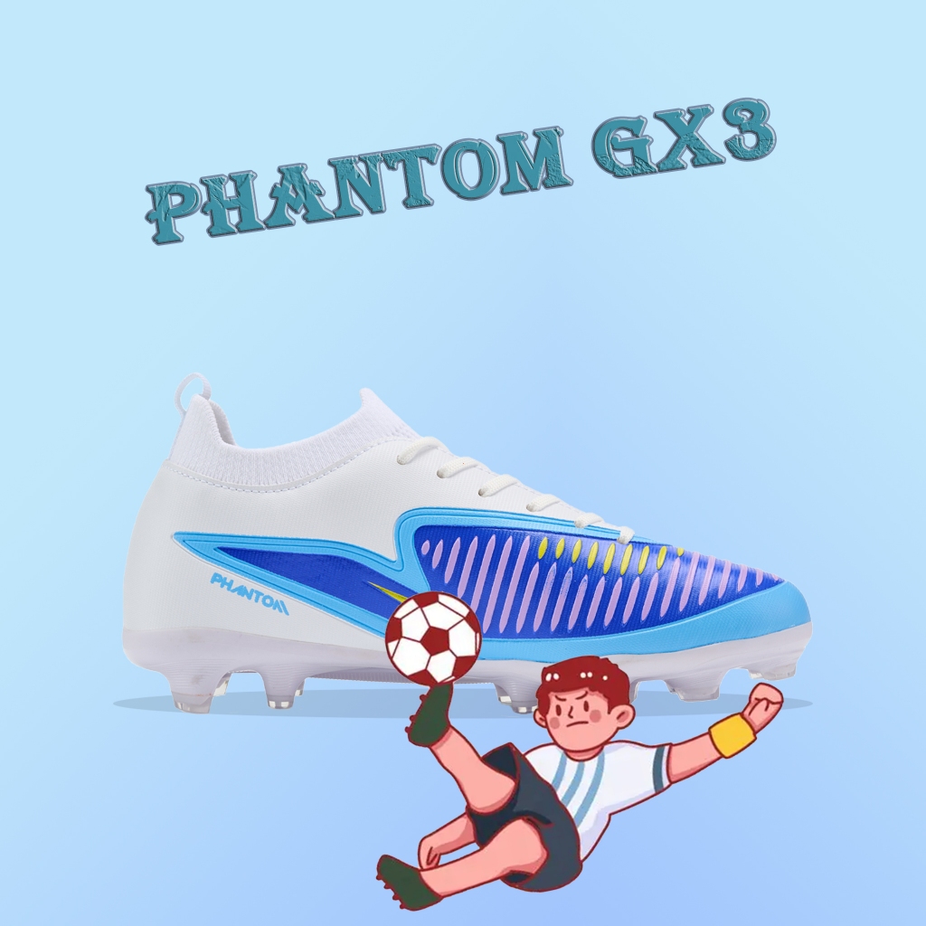 [COD] PHANTOM GX3 รองเท้าฟุตบอลมืออาชีพ เหมาะกับสนามต่างๆ มี 3 สี