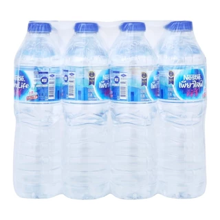 [สินค้าส่งด่วน] เพียวไลฟ์น้ำดื่ม600มล. แพ็ค 12 PURE LIFE DRINKING WATER 600ML PACK 12